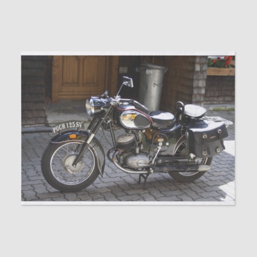 Puch 125 SV Seidenpapier (Vorderseite)