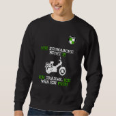 Puch Maxi Redewendungen Moped Fans Scooter Moped C Sweatshirt (Vorderseite)