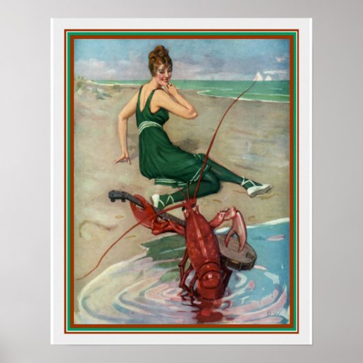 Puck 1914 "Hummer Serenade" 16 x 20 Poster (Vorne)