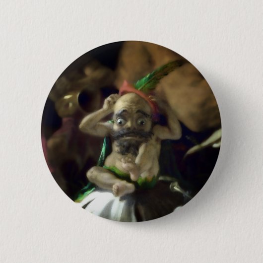 Puck and Fairies (Detail) Button (Vorderseite)
