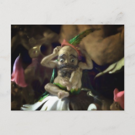 Puck and Fairies (Detail) Postkarte (Vorderseite)