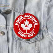 Puck Around & Finden Sie das kanadische Ahornleaf Button (Beispiel)