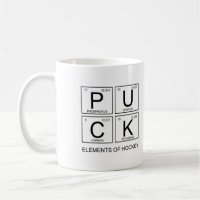 PUCK-Elemente der Hockey-Tasse