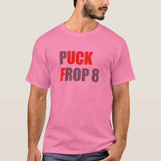 Puck Frop 8 T-Shirt (Vorderseite)