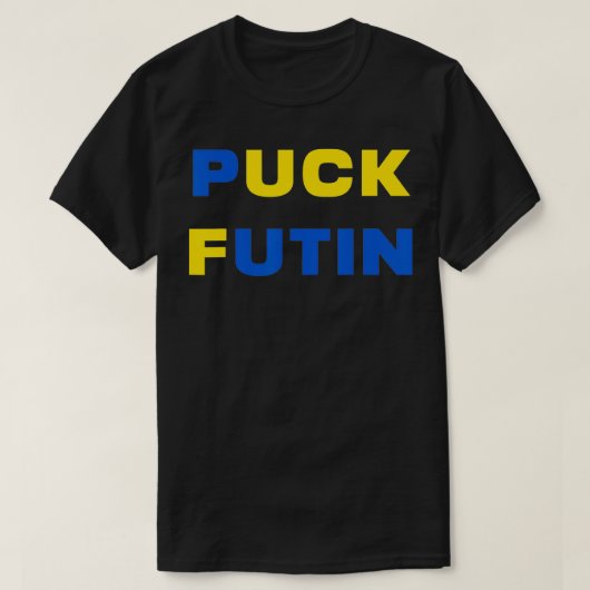 Puck Futin A Ukraine T-Shirt (Design vorne)