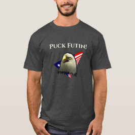 PUCK FUTIN AMERIKANISCHER EAGLE AMERIKANISCHER FLA T-Shirt