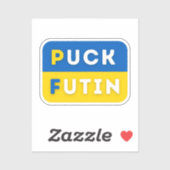 Puck Futin Aufkleber (Blatt)
