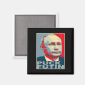 Puck Futin Hoffnung Ich stehe mit der Ukraine Magnet (Vorderseite/Rückseite)