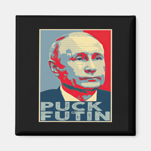 Puck Futin Hoffnung Ich stehe mit der Ukraine Magnet (Vorne)