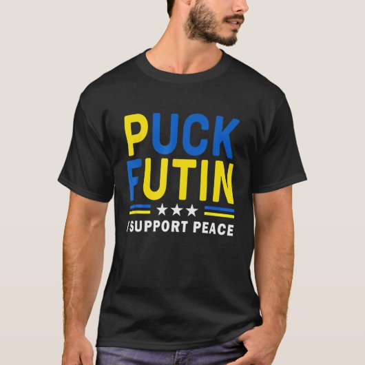 Puck Futin I Supper Flag T-Shirt (Vorderseite)