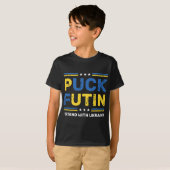 Puck Futin ich stehe mit Unterstützung für die ukr T-Shirt (Vorne ganz)