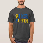 Puck Futin Letter Reverse ukrainischer T - Shirt (Vorderseite)