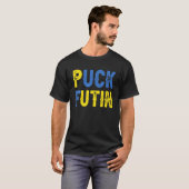 Puck Futin Meme I Stand mit Ukraine T-Shirt (Vorne ganz)
