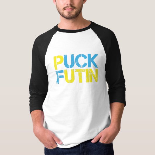 Puck Futin Meme ich mit der Ukraine T-Shirt (Vorderseite)