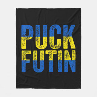 Puck Futin Meme ich mit Ukraine Lov Fleecedecke