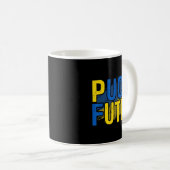 Puck Futin Meme ich mit Ukraine Lov Kaffeetasse (VorderseiteRechts)