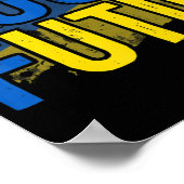 Puck Futin Meme ich mit Ukraine Lov Poster (Ecke)