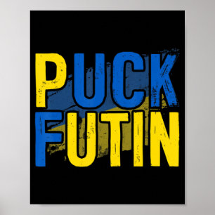 Puck Futin Meme ich mit Ukraine Lov Poster