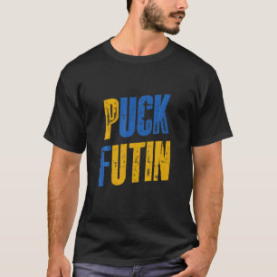 Puck Futin Meme Ich stehe mit der Ukraine, Ukraini T-Shirt