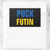 Puck Futin Rechteckiger Aufkleber (Tasche)