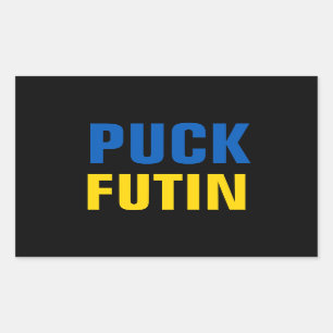 Puck Futin Rechteckiger Aufkleber