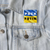 Puck Futin Support Ukraine Button ukrainische Flag (Beispiel)