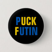 Puck Futin Ukraine Unterstützung der Ukraine Button (Vorderseite)