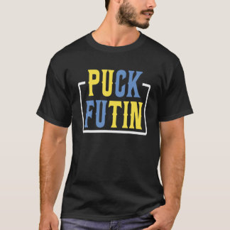 Puck Futin Unterstützung ukrainische Führung T-Shirt