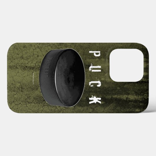 PUCK (Hockey) Case-Mate iPhone Case (Rückseite (Horizontal))
