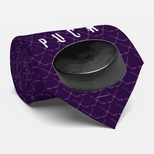 PUCK (Hockey) Krawatte (Gerollt)