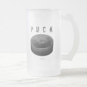 PUCK (Hockey) Mattglas Bierglas