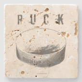 PUCK (Hockey) Steinuntersetzer (Vorderseite)