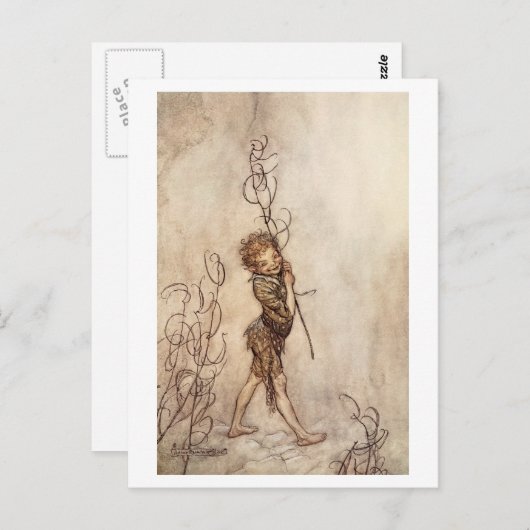 Puck Postkarte (Vorne/Hinten)