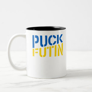 Puck Putin Zweifarbige Tasse