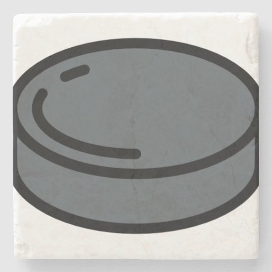 Puck Steinuntersetzer (Vorderseite)