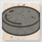 Puck Steinuntersetzer (Vorderseite)