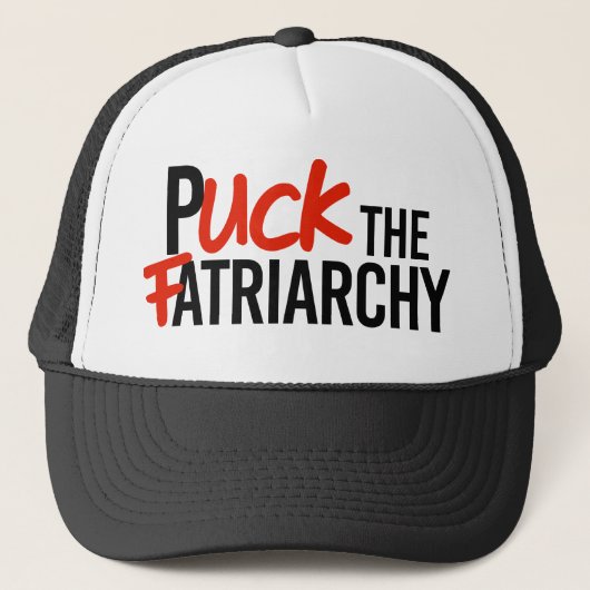Puck the Fatriarchy Truckerkappe (Vorderseite)