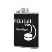 Puck Yeah Hockey Flachmann (Links)