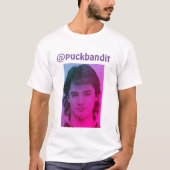 Puckbandit T - Shirt (Geschäfte im Vordergrund) (Vorderseite)