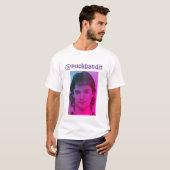 Puckbandit T - Shirt (Geschäfte im Vordergrund) (Vorne ganz)