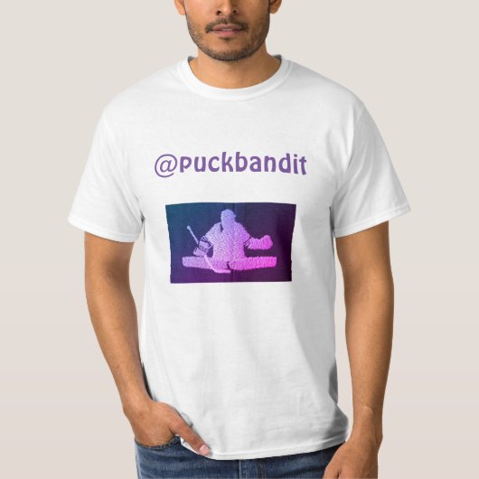 Puckbandit T - Shirt (Party hinten) (Vorderseite)