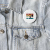 Pucken Vater Ever Hockey Vater Button (Beispiel)
