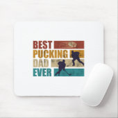 Pucken Vater Ever Hockey Vater Mousepad (Mit Mouse)