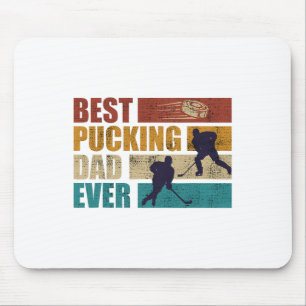 Pucken Vater Ever Hockey Vater Mousepad