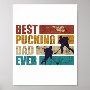Pucken Vater Ever Hockey Vater Poster