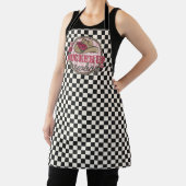 Pucker Up Cowboy Black Checkerboard Western Schürze (InSitu)