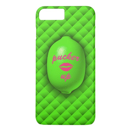 Pucker up Limon iPhone 7 Case-Mate iPhone Hülle (Rückseite)