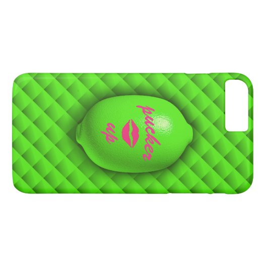 Pucker up Limon iPhone 7 Case-Mate iPhone Hülle (Rückseite (Horizontal))