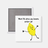 Pucker Up... Magnet (Vorderseite/Rückseite)