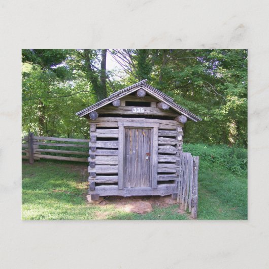 Puckett Cabin Shed Postcard Postkarte (Vorderseite)